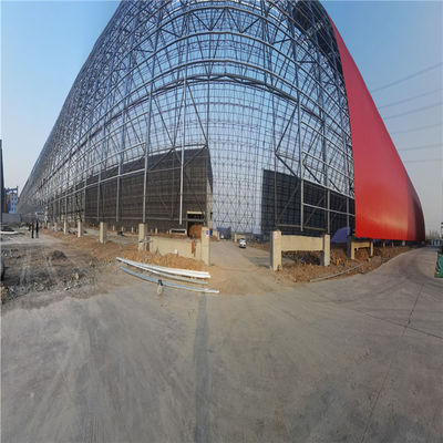 Δομή μεταλλικού φορέα στέγης με κλίση 25% και πυραντοχή κατηγορίας Α και πάχος σάντουιτς 50mm για μεγάλα έργα