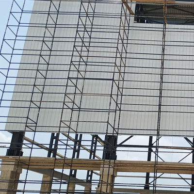 Χρωματιστά ατσάλινα πάνελ Μεταλλικό εργαστήριο με φορτίο ανέμου 150KMH Δυνατότητα παροχής δομής Ιδανικό για βιομηχανική κατασκευή και αποθήκευση