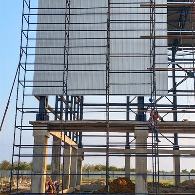 Ευέλικτη Αποθήκη από Ατσάλινη Δομή με Υποστήριξη Οδηγιών Εγκατάστασης Online, Πιστοποιημένη κατά ISO 9001 CE και Καλή Ακαμψία