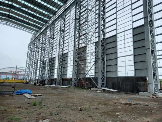 Q355 ή Q235 Φάρμα Αποθήκη Προσυσκευασμένα εργαστήρια μετάλλων Εργοστάσιο