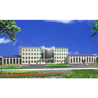 Ανθεκτικό σε πυρκαγιά Προκατασκευασμένο Εργαστήριο από Ατσάλινη Δομή με Αντισεισμική Βαθμίδα 8 και Ελαφρύ Ατσάλινο Πλαίσιο Q355