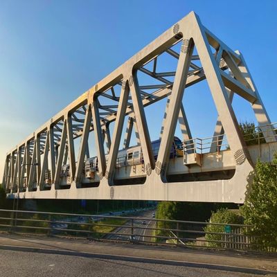 Προσυσκευασμένη ατσάλινη γέφυρα πεζών, H Steel Bailey Bridge