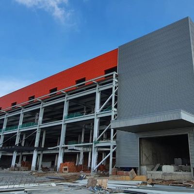 Δομή από ελαφρύ χάλυβα με ποιότητα χάλυβα Q355 Q235B