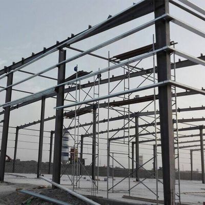 Προσυσκευασμένα κτίρια από χάλυβα από άνθρακα Ζυγισμένα ή βαμμένα κτίρια από χάλυβα