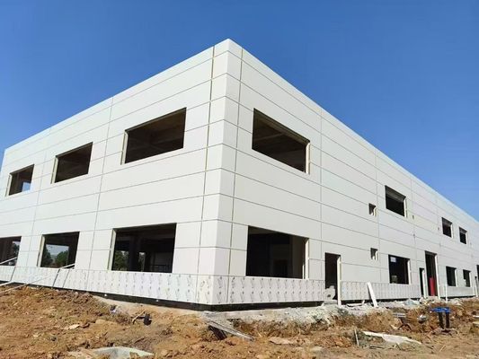 Προσαρμοσμένη σύγχρονη κατασκευασμένη ατσάλινη δομή εργοστάσιο εργοστάσιο αποθήκη