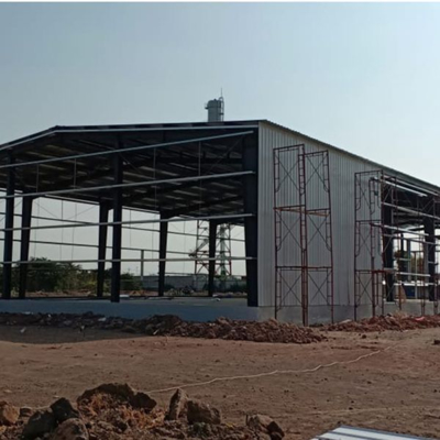 Προσαρμοσμένη Αποθήκη από Χάλυβα Q235 Q355 Grade Steel