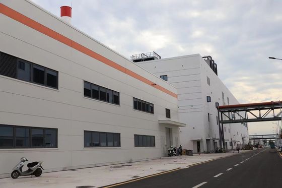 Κτίριο από γαλβανισμένο χάλυβα Q355B, υψηλής αντοχής