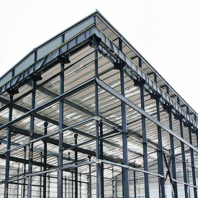 Αποθήκη χάλυβα με ευρωπαϊκό S235 και S355 θερμόσφαιρο χάλυβα και επεξεργασία επιφάνειας με βαφή