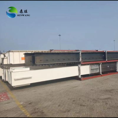 Βιομηχανική Εμφάνιση Αποθήκης από Ατσάλινη Δομή με Αντισεισμική Προστασία 7-9 Βαθμών και Σύνδεση με Μπουλόνια