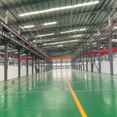 Εργοστάσιο χάλυβα υψηλής έντασης με αντοχή σε πυρκαγιά κατηγορίας Α και διάρκεια ζωής άνω των 50 ετών