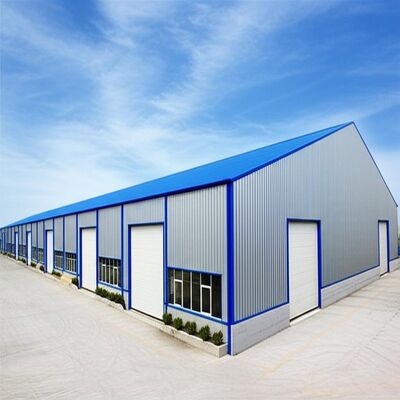 Ελαφριά Προκατασκευασμένη Χαλύβδινη Κατασκευή με Αντισκωριακή Προστασία και Θερμομόνωση