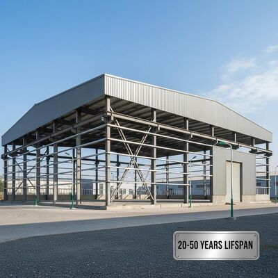 Εργαστήριο κατασκευής χάλυβα με φινίρισμα πλέγματος PTFE Πρότυπα διαδικασίας CE εύκολο στην εφαρμογή Προσαρμόσιμα βιομηχανικά κτιριακά συστήματα