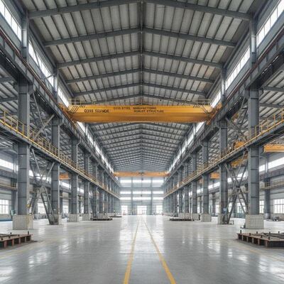Εργαστήριο Κατασκευής Χάλυβα Q355 Βαθμίδας Σεισμικής Αντοχής 7 Στιβαρή Δομή Σχεδιασμένη για Βιομηχανικές Βιομηχανικές Ανάγκες