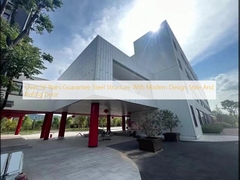 Πάνω από 50 χρόνια εγγύηση Χάλυβα δομή με σύγχρονο στυλ σχεδιασμού και κυλιόμενη πόρτα